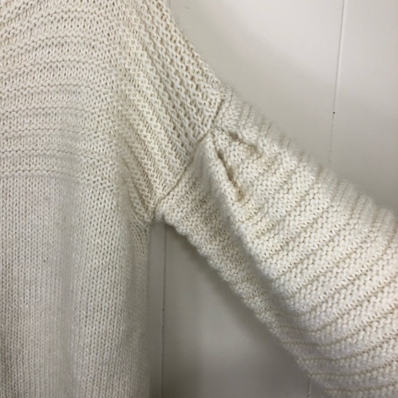 Benetton Wool Mohair Chunky Knit Sweater Sz M - Picture 5 of 16